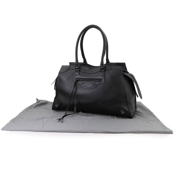 BALENCIAGA Neo Classic City Hand Bag Leather Black 638531 90285144 - Picture 1 of 11